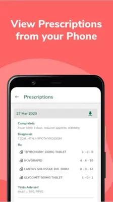 HealthPlix- Patients' app android App screenshot 0